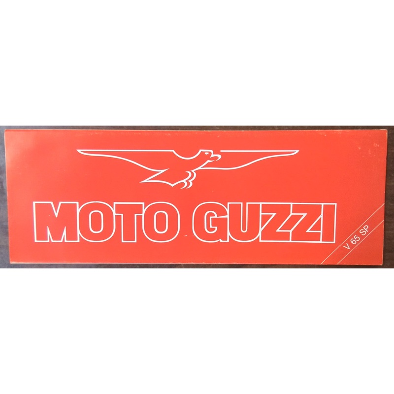 Moto Guzzi V65SP Brochure
