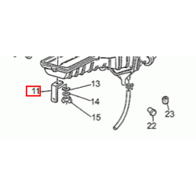 Bracket, AIR FILTER (#31114165)