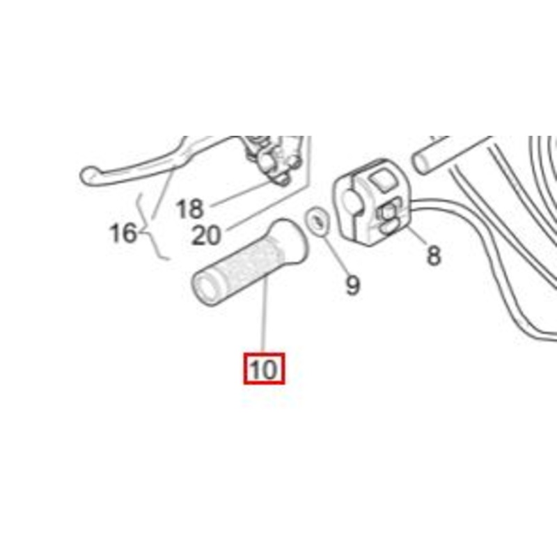 GRIP LH (#31603065)