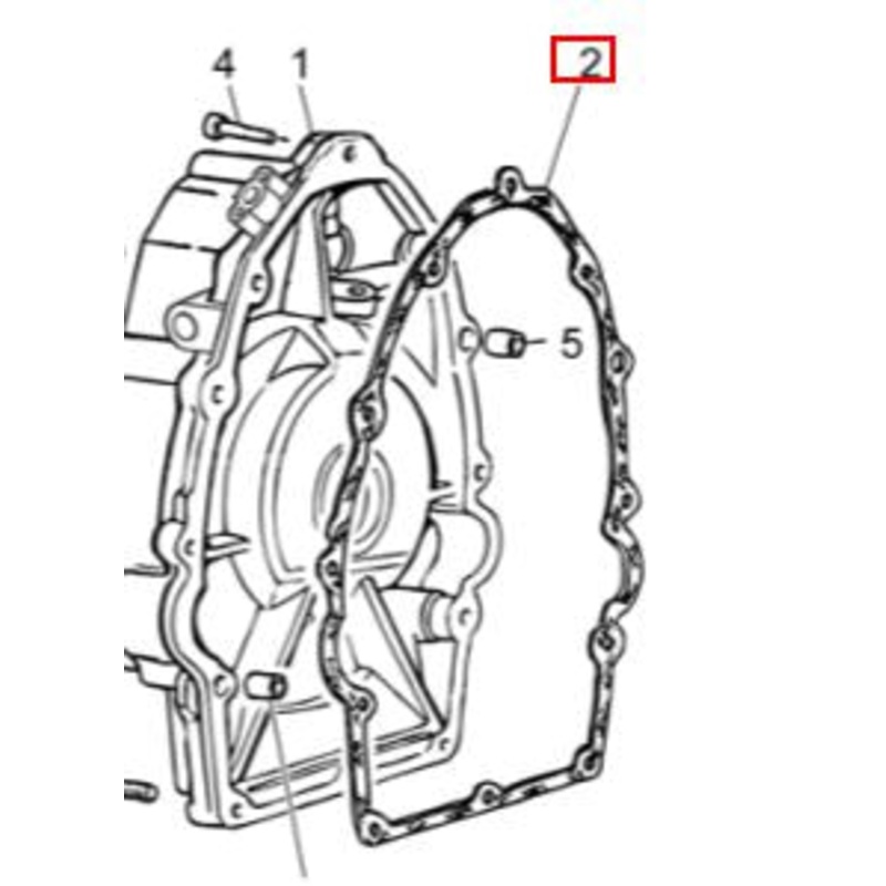 Cover gasket (#887003)