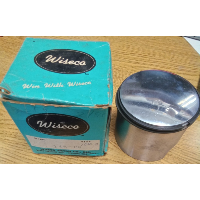 WISECO Piston 0.80 Oversize Kawasaki 250 Big Horn 148P8