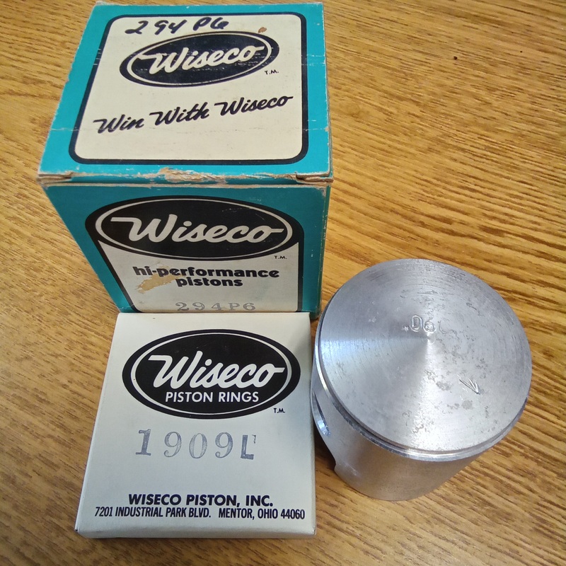 WISECO Piston 294P6 TM75 / TS75 Oversize 0.060