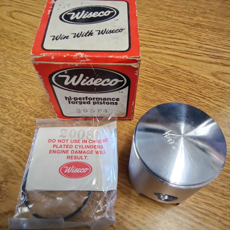 WISECO Piston 295P4 Suzuki TM100 Oversize 0.040