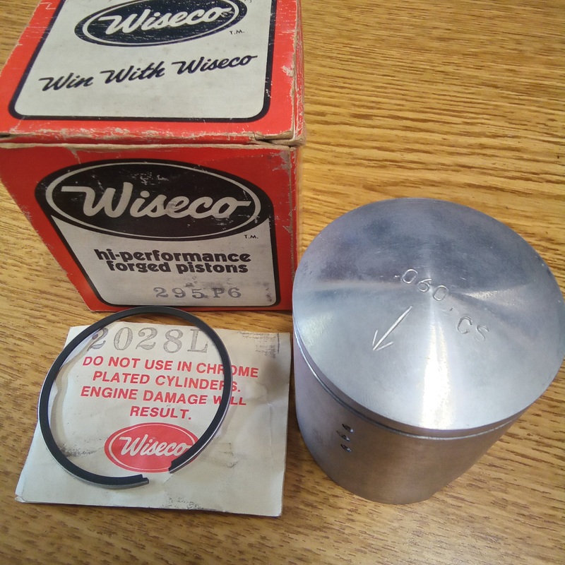 WISECO Piston 295P6 Suzuki TM100 Oversize 0.060