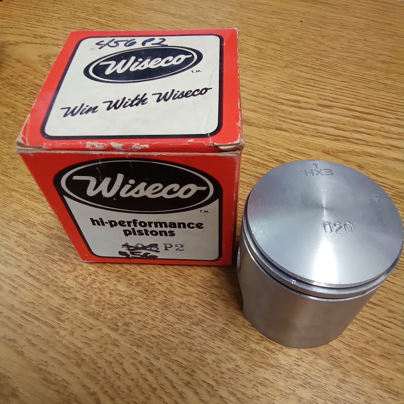 WISECO Piston 456P2 Suzuki RM80 77-81 Oversize 0.020