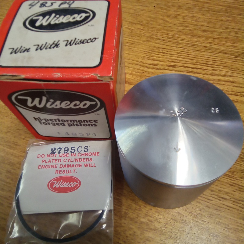 WISECO Piston 485P4 Suzuki RM250 82-85 Oversize 0.040