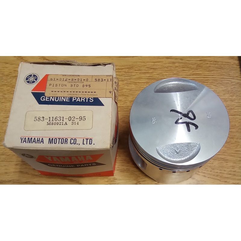 Yamaha Piston 1976-81 TT500 Standard Bore 583-11631-02-095