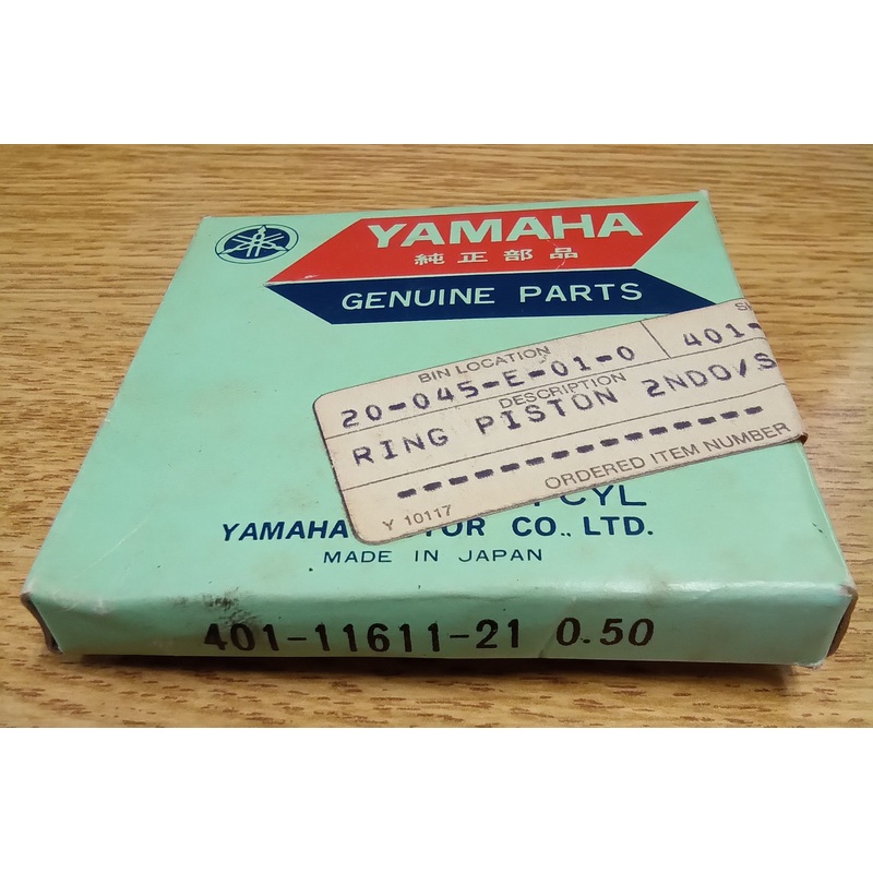Yamaha Piston Ring Set 401-11611-21 Oversize 0.50