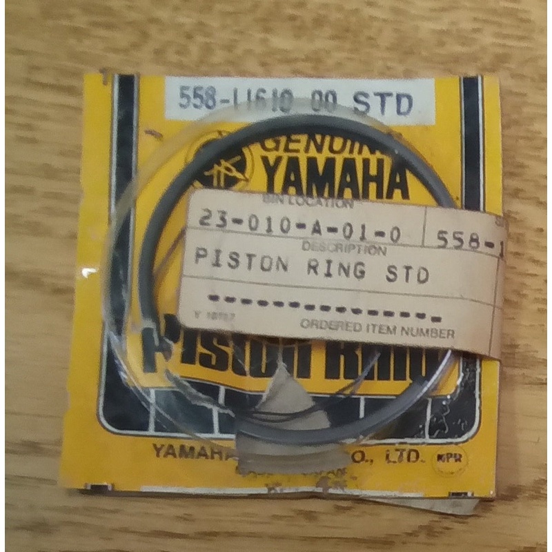 Yamaha Piston Ring Set Standard 558-11610-00