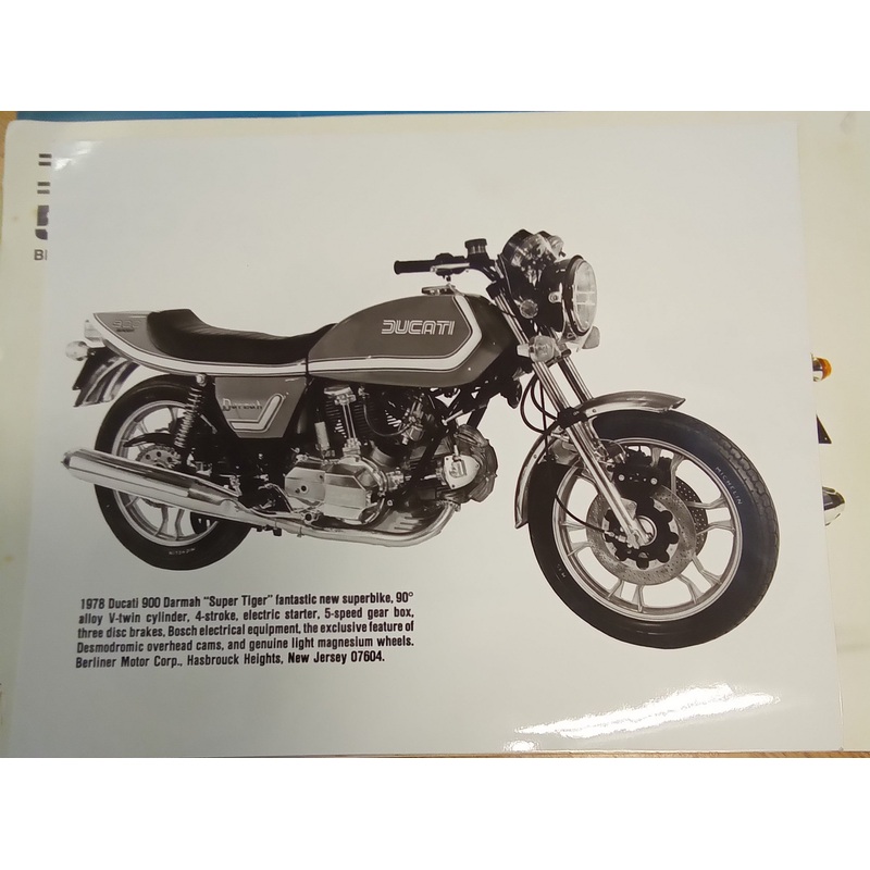 Ducati 900 Darmah Super Tiger 1978