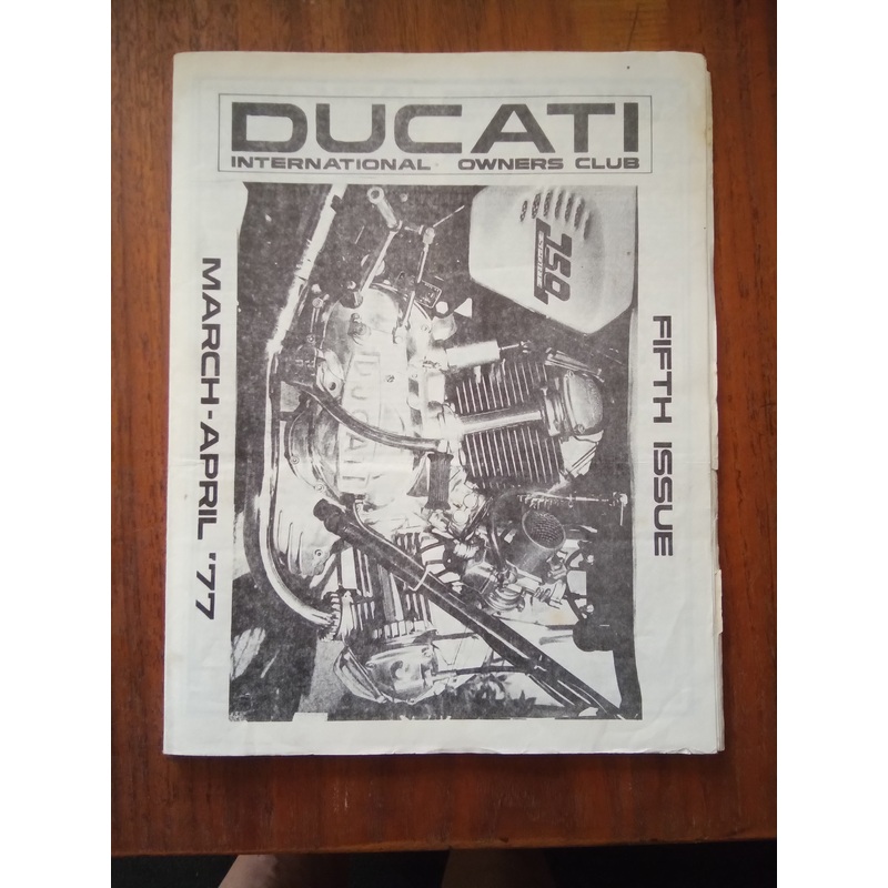 Ducati Owners Club Newsletter