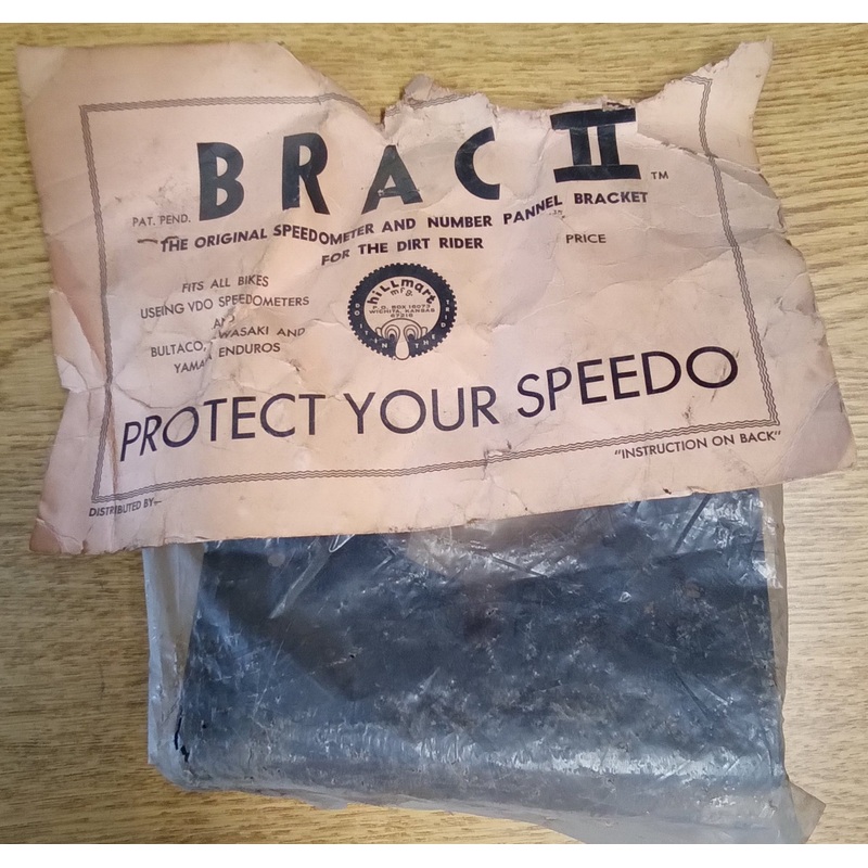 Hillmart Speedo Bracket and Number Panel Bracket (BRAC 2)