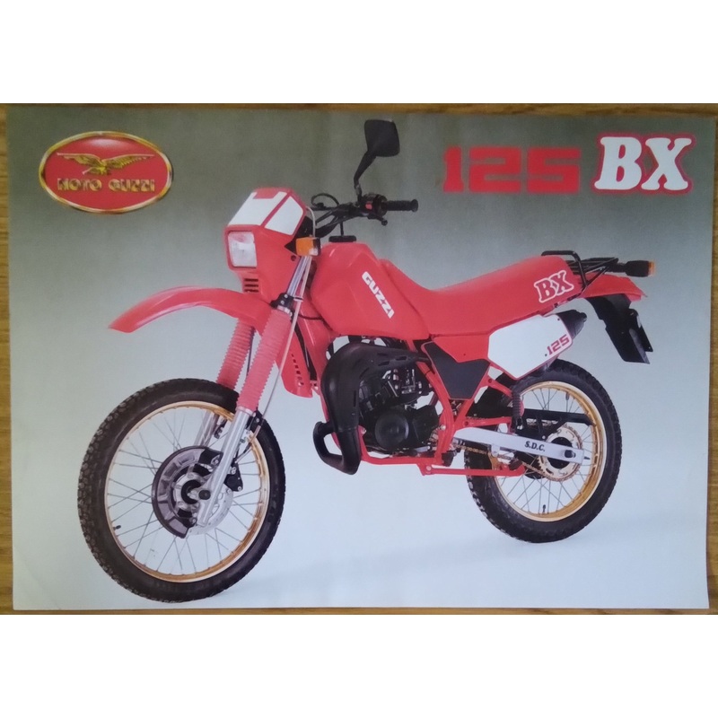 Moto Guzzi 125BX Sales Brochure