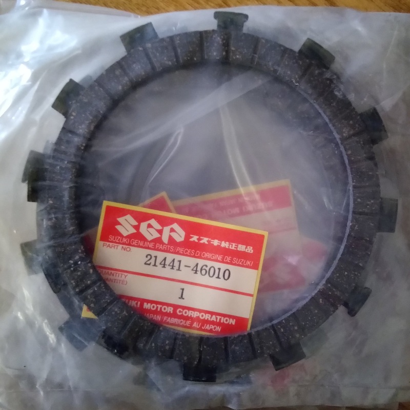 SUZUKI DS80 JR80 NEW OEM FRICTION CLUTCH DRIVE PLATE KIT