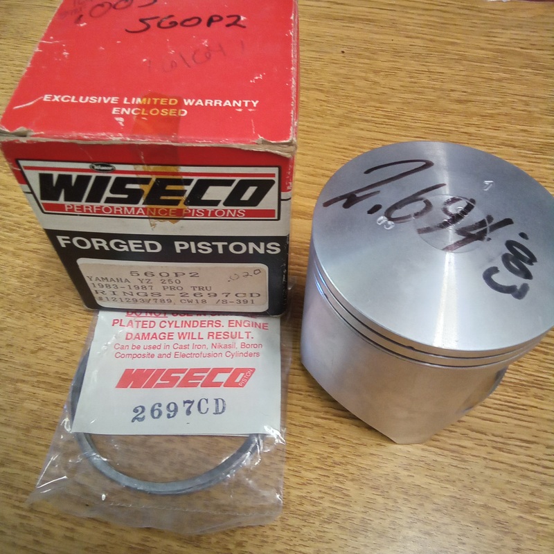 WISECO Piston 560P2 Yamaha YZ250 1983-1987