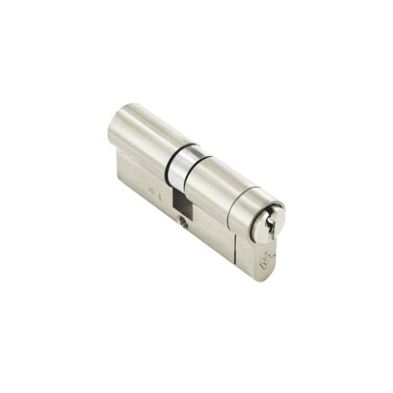 Smiths Locks BS 1* Star Euro Double Cylinder Nickel