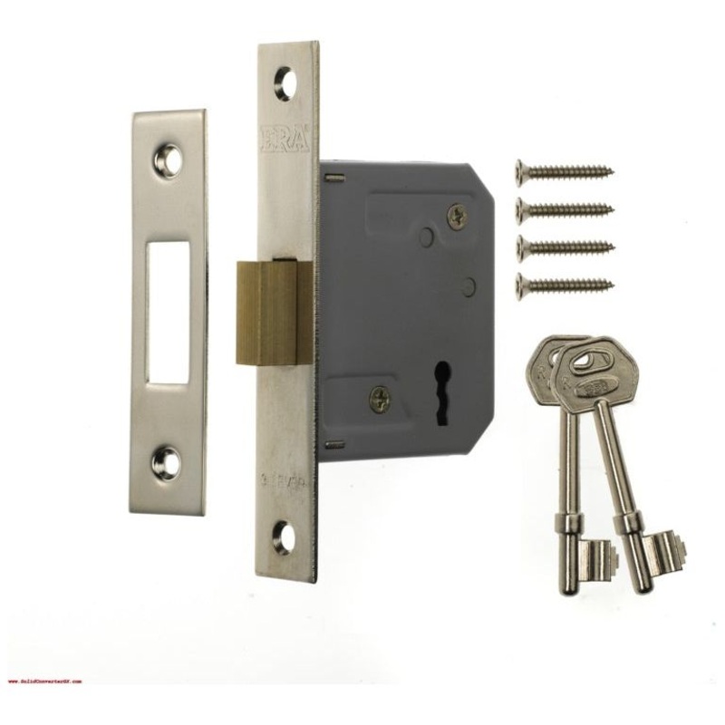 Era 3 Lever Deadlock 3″ Chrome Effect 76mm