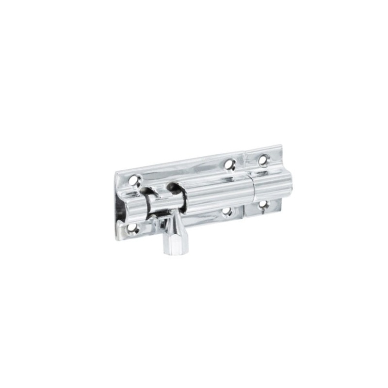 Securit Chrome door bolt 1″ wide
