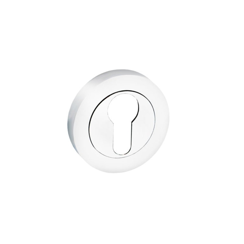 Smiths Architectural Escutcheon Euro Lock Screw CP 52mm rose dia.