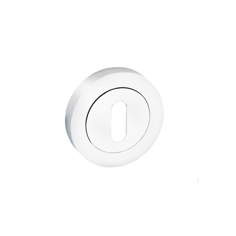 Smiths Architectural Escutcheon Lock Screw On Rose CP 52mm rose dia.