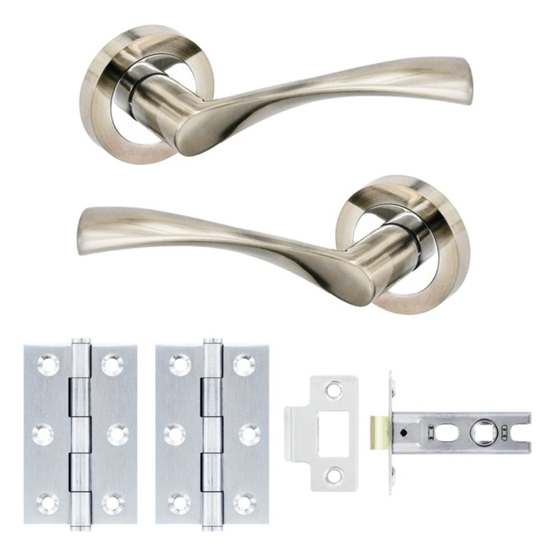 Smiths Architectural Lunar Lever On Rose SNCP 52mm rose dia.