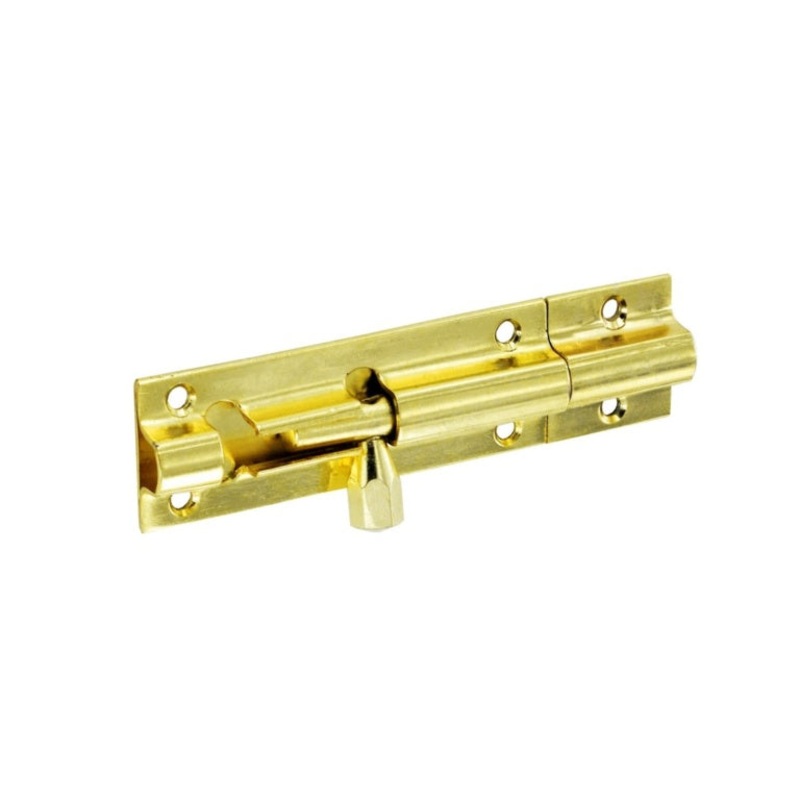 Securit Brass Door Bolt 1″ Wide