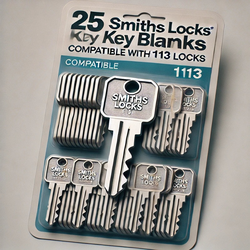 Smiths Locks Key Blanks For 1113 Pack of 25