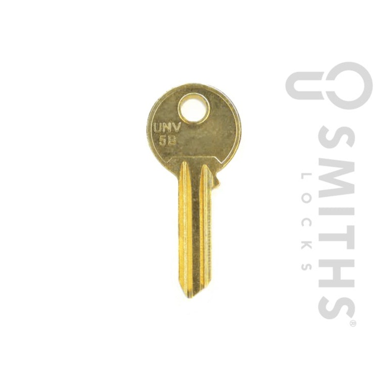 Smiths Locks Universal 5 Pin Key Blank Pack 10
