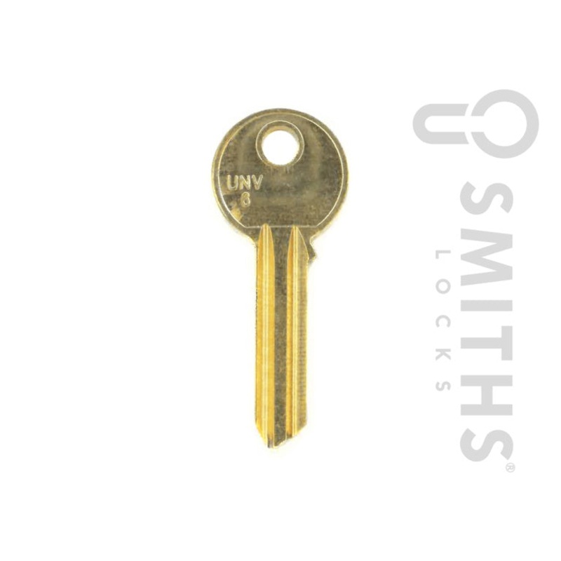 Smiths Locks Universal 6 Pin Key Blank Pack 10