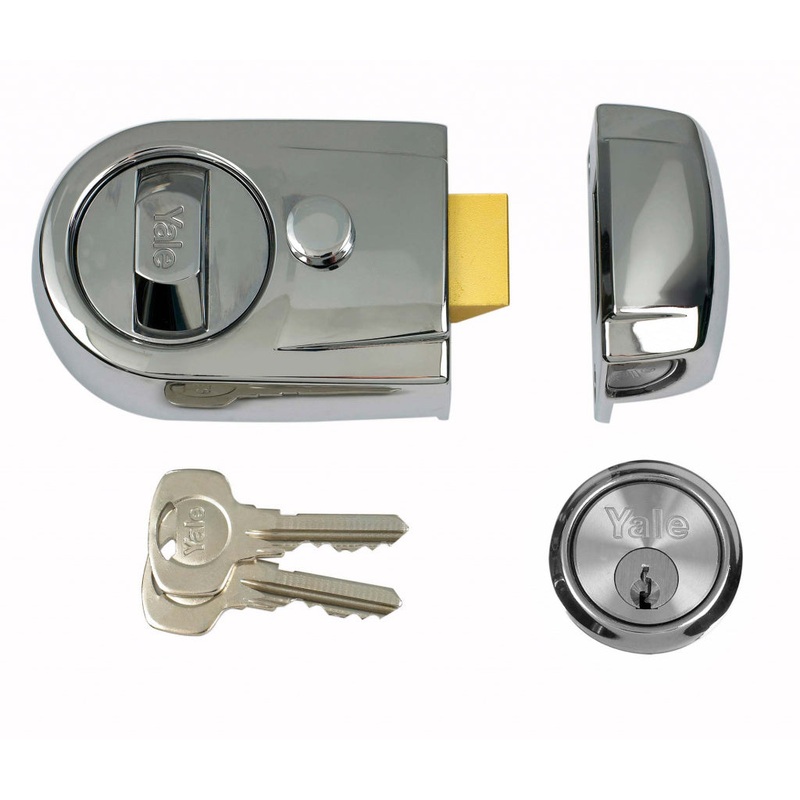 Yale Y3 Nightlatch – Visi Pack Chrome