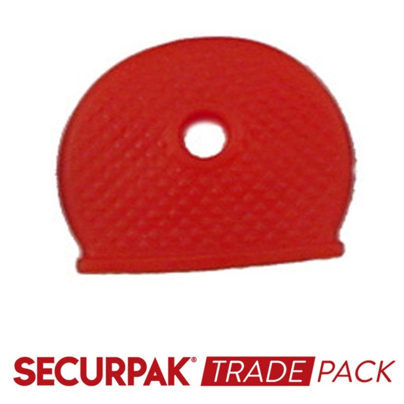 Securpak Key Cap Plastic Assorted 40 Pack