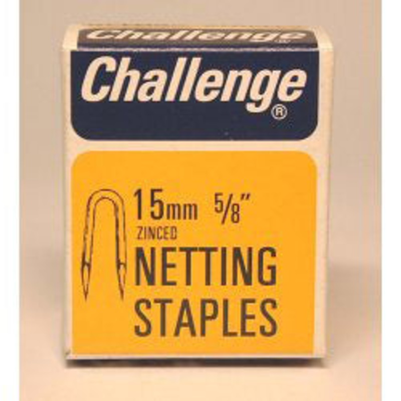 Challenge Netting Staples – Zinc Plated (Box Pack)