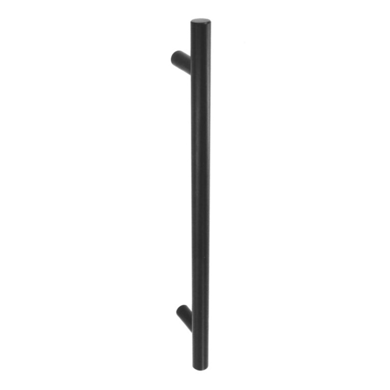 Securit Plain Bar Handle Matt Black