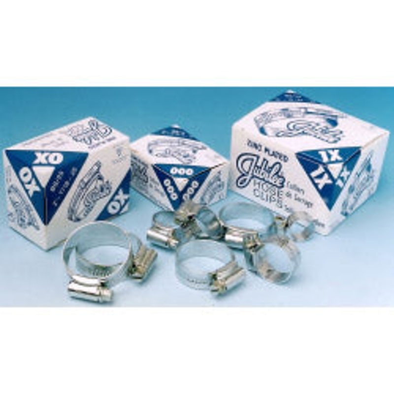 Jubilee Hose Clip – Mild Steel Zinc Plated (10)