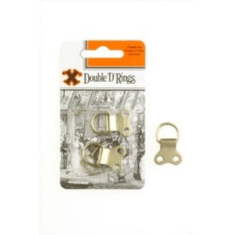 Challenge “X” Brand Double D Rings Brass
