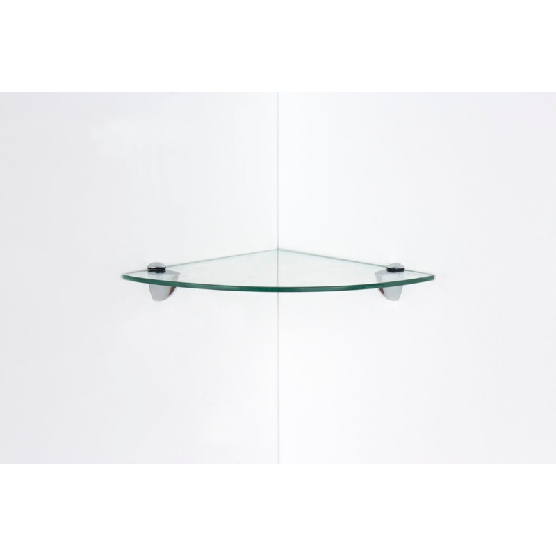 Core Products Corner Glass Shelf Kit 250 x 250mm
