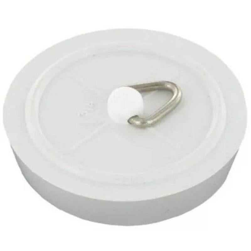 Securpak Tradepak Sink Plug White 38mm 10pk
