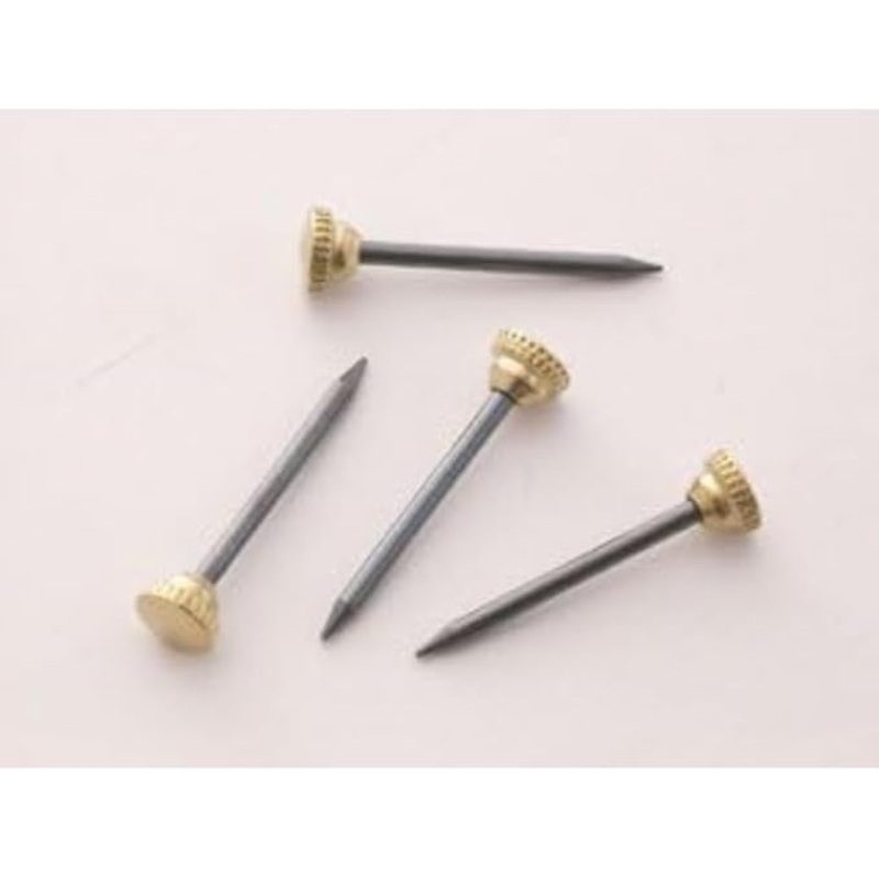 X Brass Headed Pins – Blued Shanks (Blister Pack)