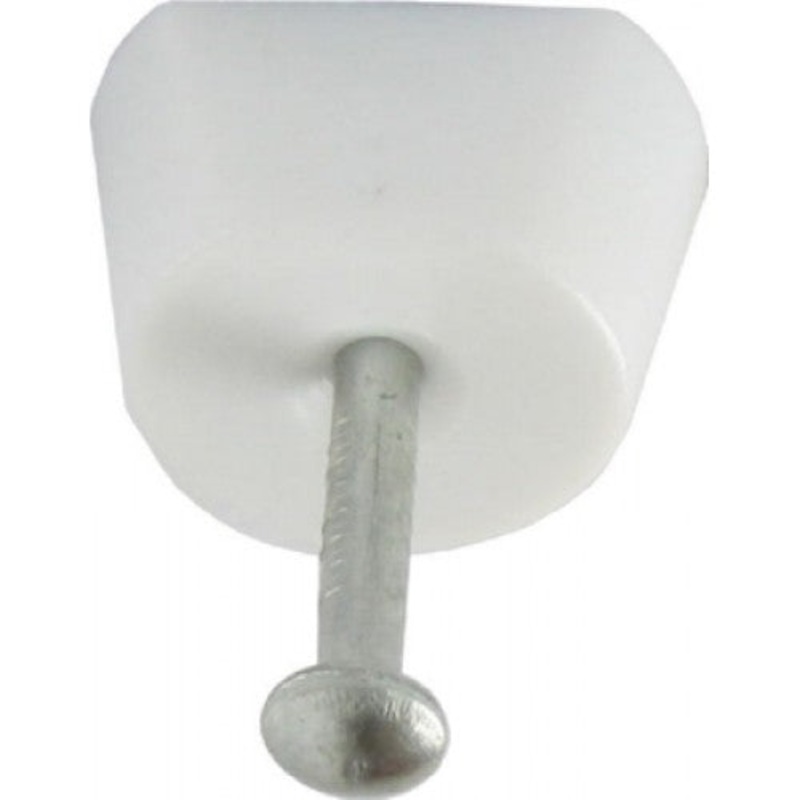 Fast Pak NAIL IN SHELF STUDS WHITE