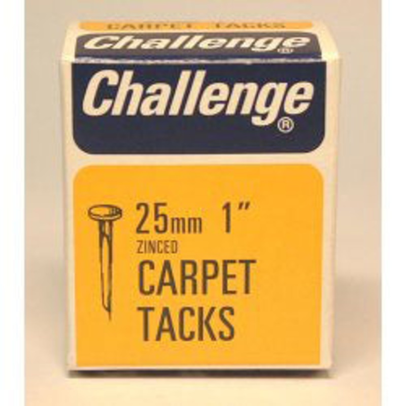 Challenge Carpet Tacks – Zinc Plated (Box Pack)
