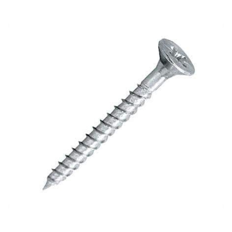 Fast Pak 12 X 2” POZI CSK HARDENED TWINTHREAD WOODSCREWS ZINC