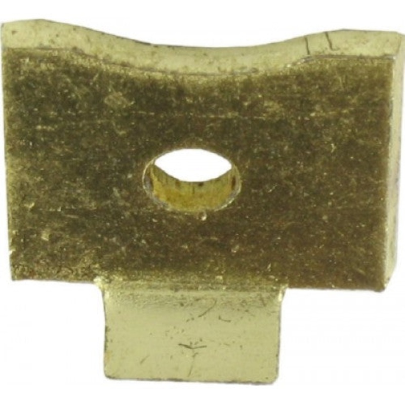 Fast Pak BOOKCASE CLIP FLAT ZINC