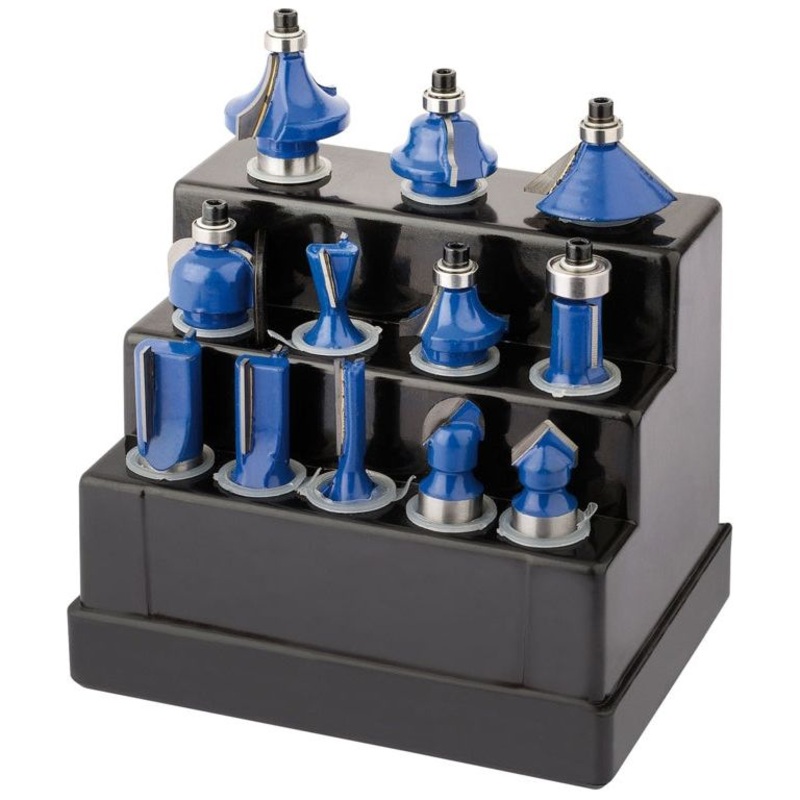 Draper 1/2″ TCT Router Bit Set