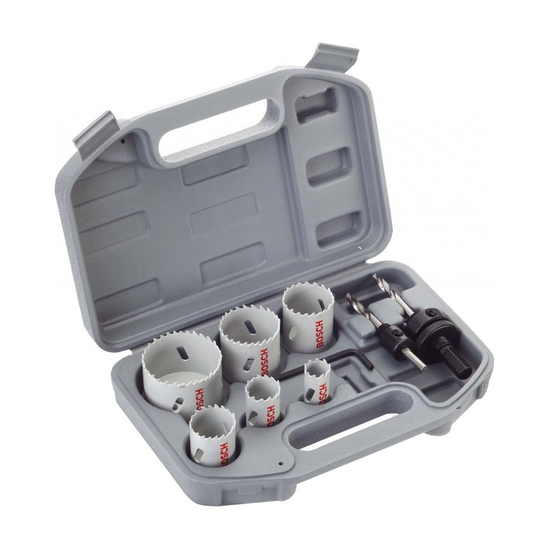 Bosch Electrician’s HSS Bi Metal Holesaw Kit