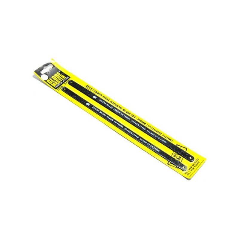 Globemaster 12″ Hacksaw Blade Set Pack of 4