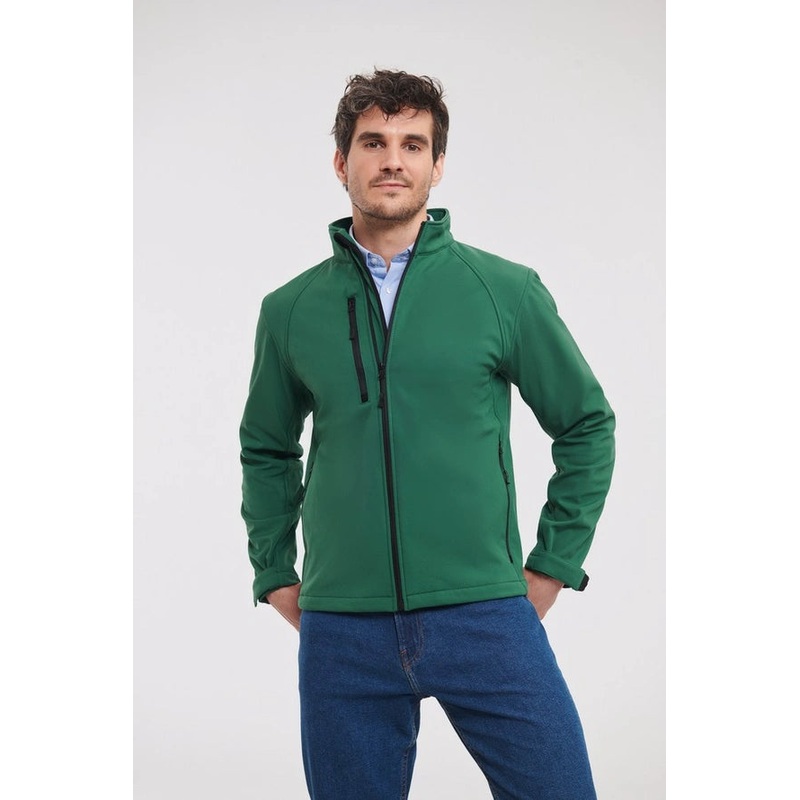 Prestige Bottle Green Softshell Jacket