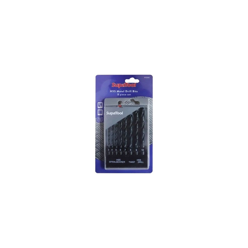 SupaTool HSS Metal Drill Bit Set