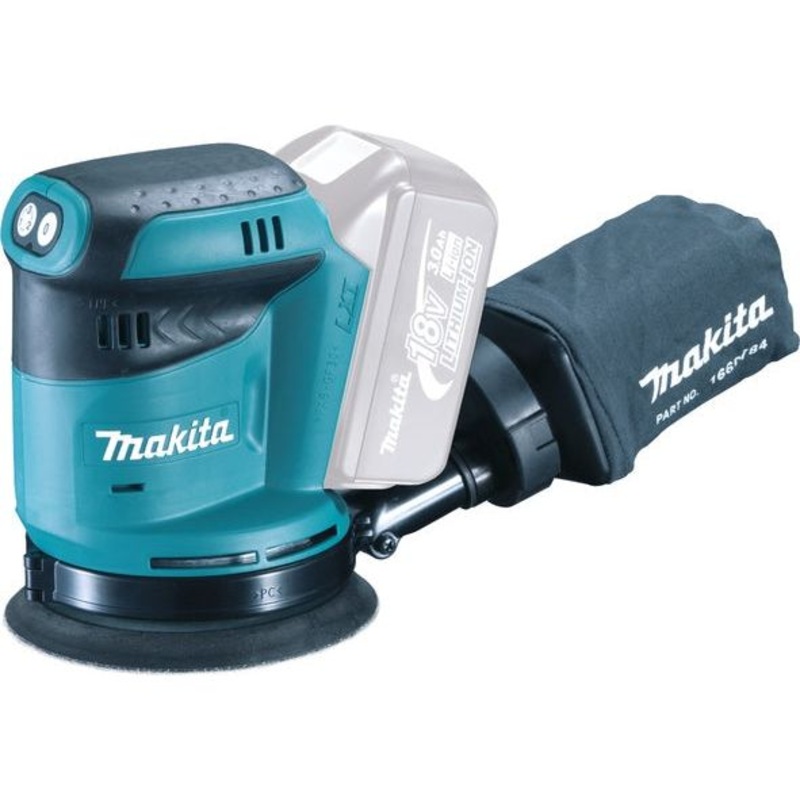 Makita Lxt Random Orbit Sander Bare Unit 18v