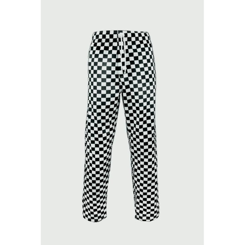 Orbit Fusion Unisex Chefs Trousers Black Check