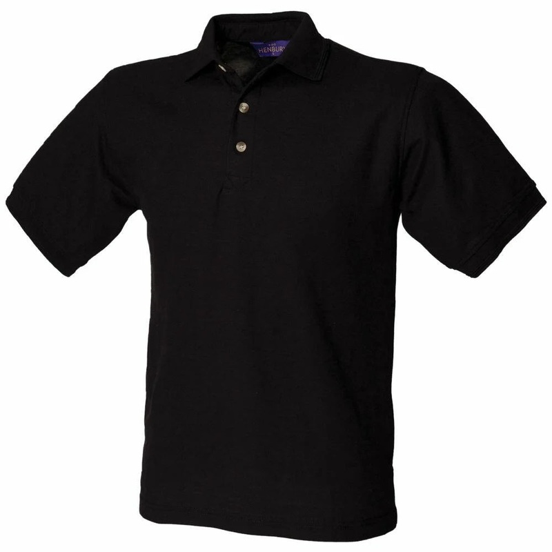 Prestige Mens Henbury Polo Black